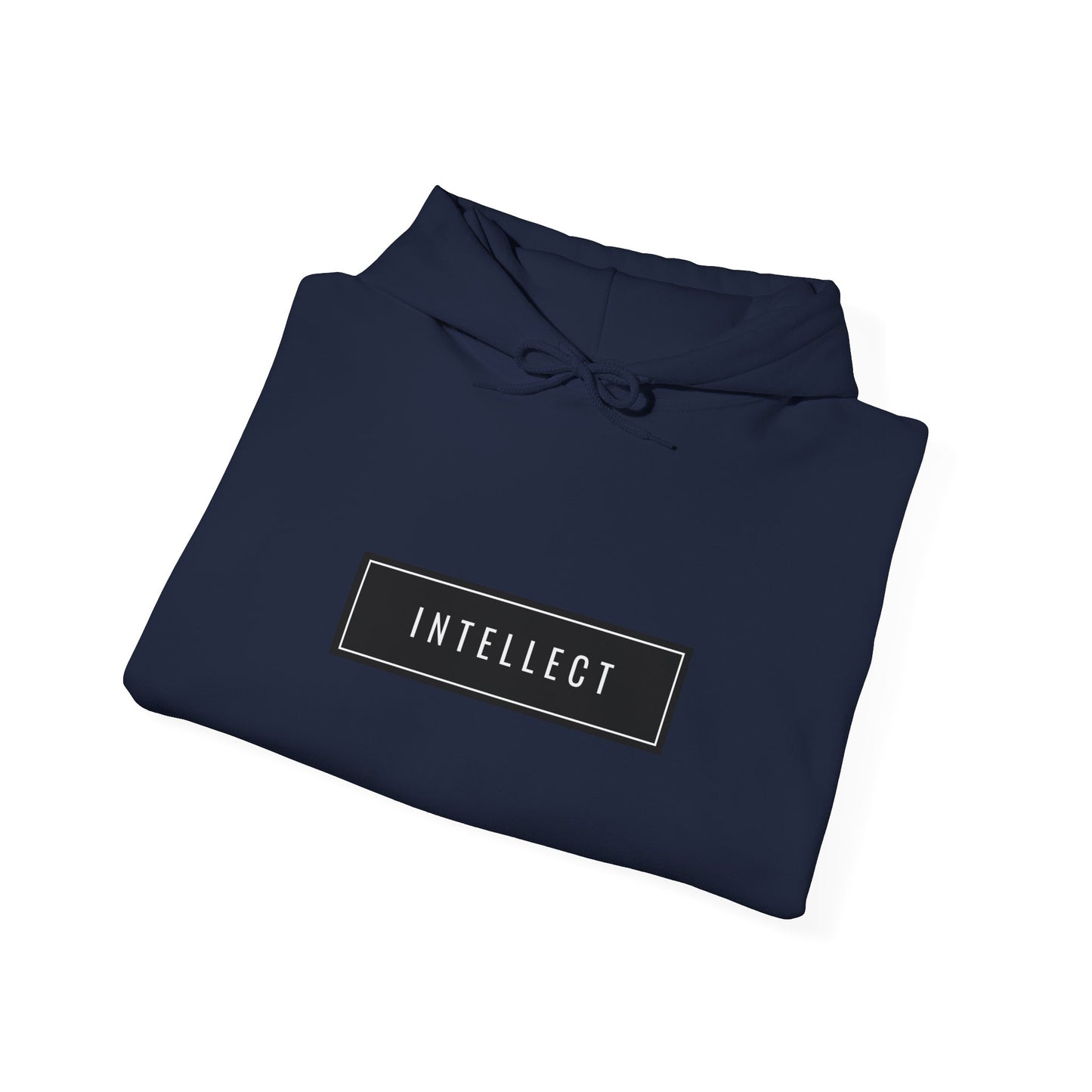 "INTELLECT" Hooded Sweatshirt - " Inspired Cozy Style