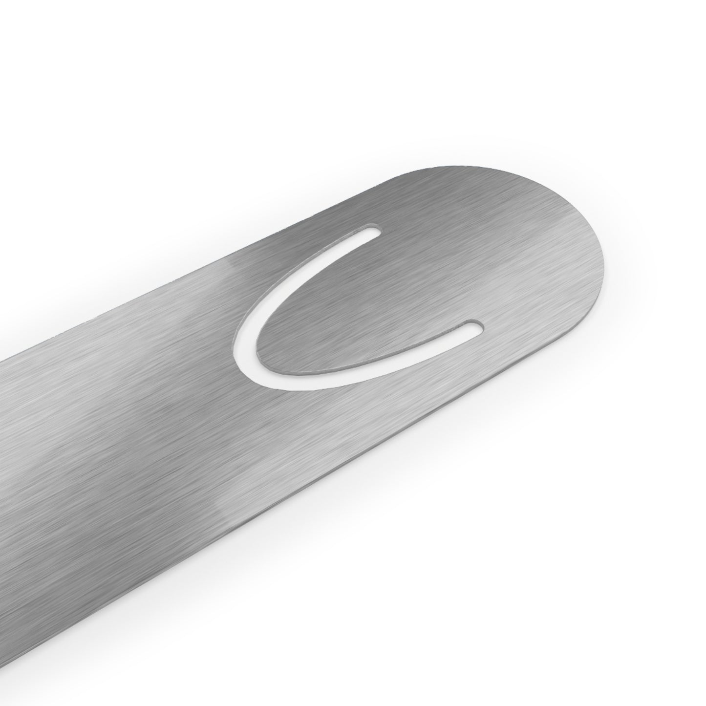 Bookmark - Jean Blue Reflective Metal Minimalist Design