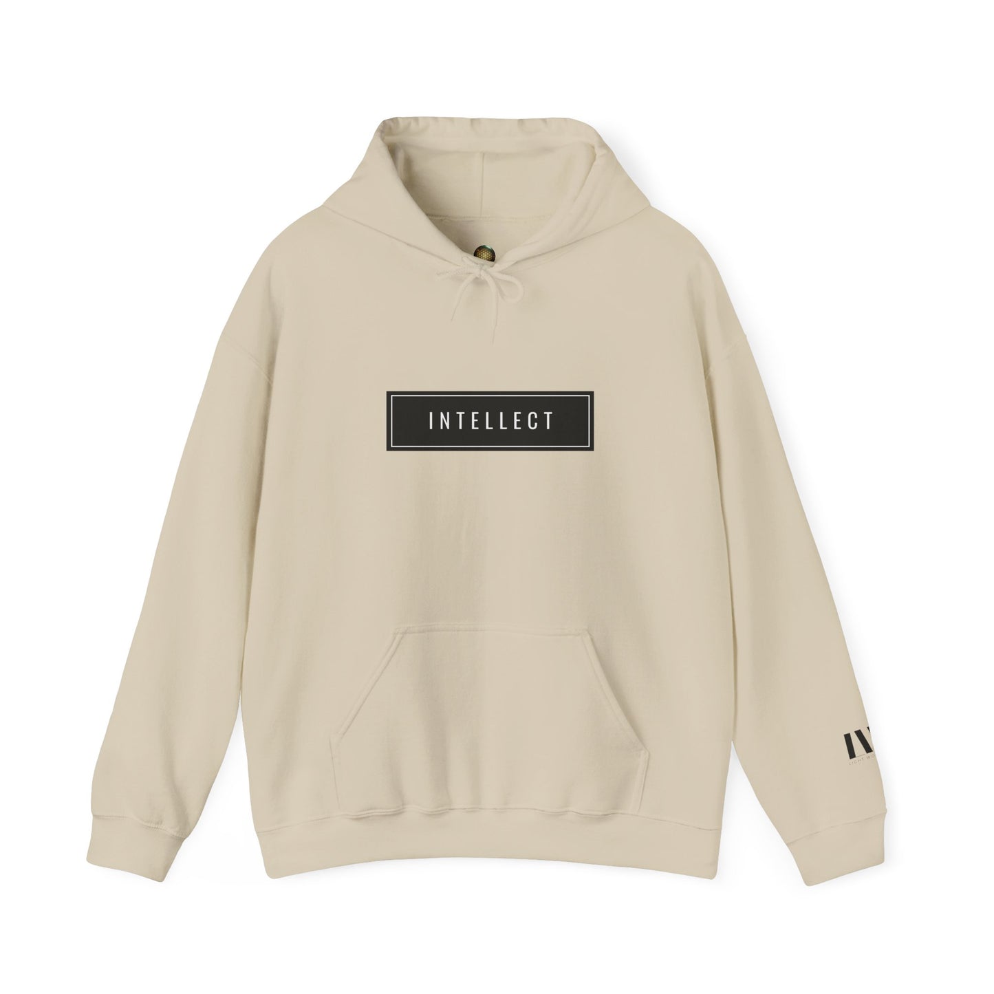 "INTELLECT" Hooded Sweatshirt - " Inspired Cozy Style