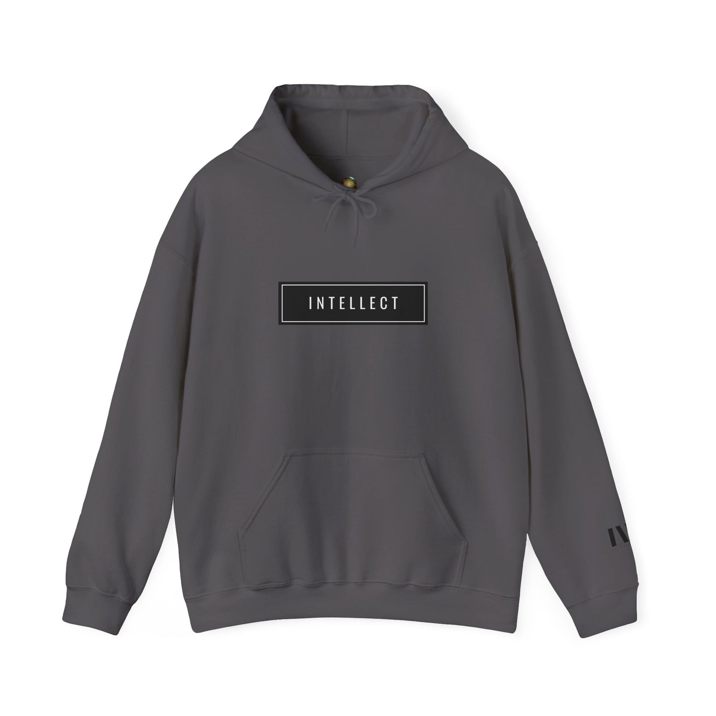 "INTELLECT" Hooded Sweatshirt - " Inspired Cozy Style