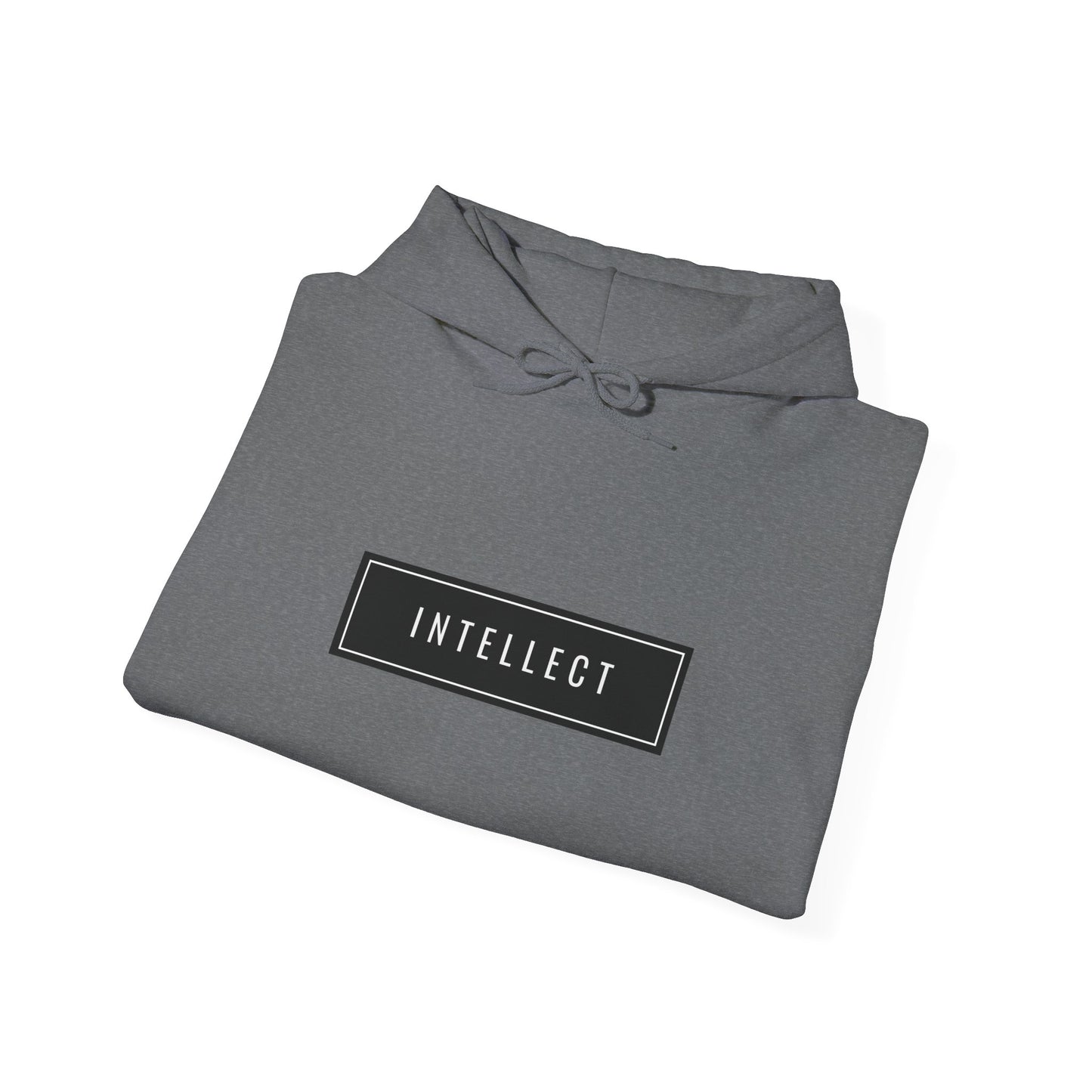 "INTELLECT" Hooded Sweatshirt - " Inspired Cozy Style