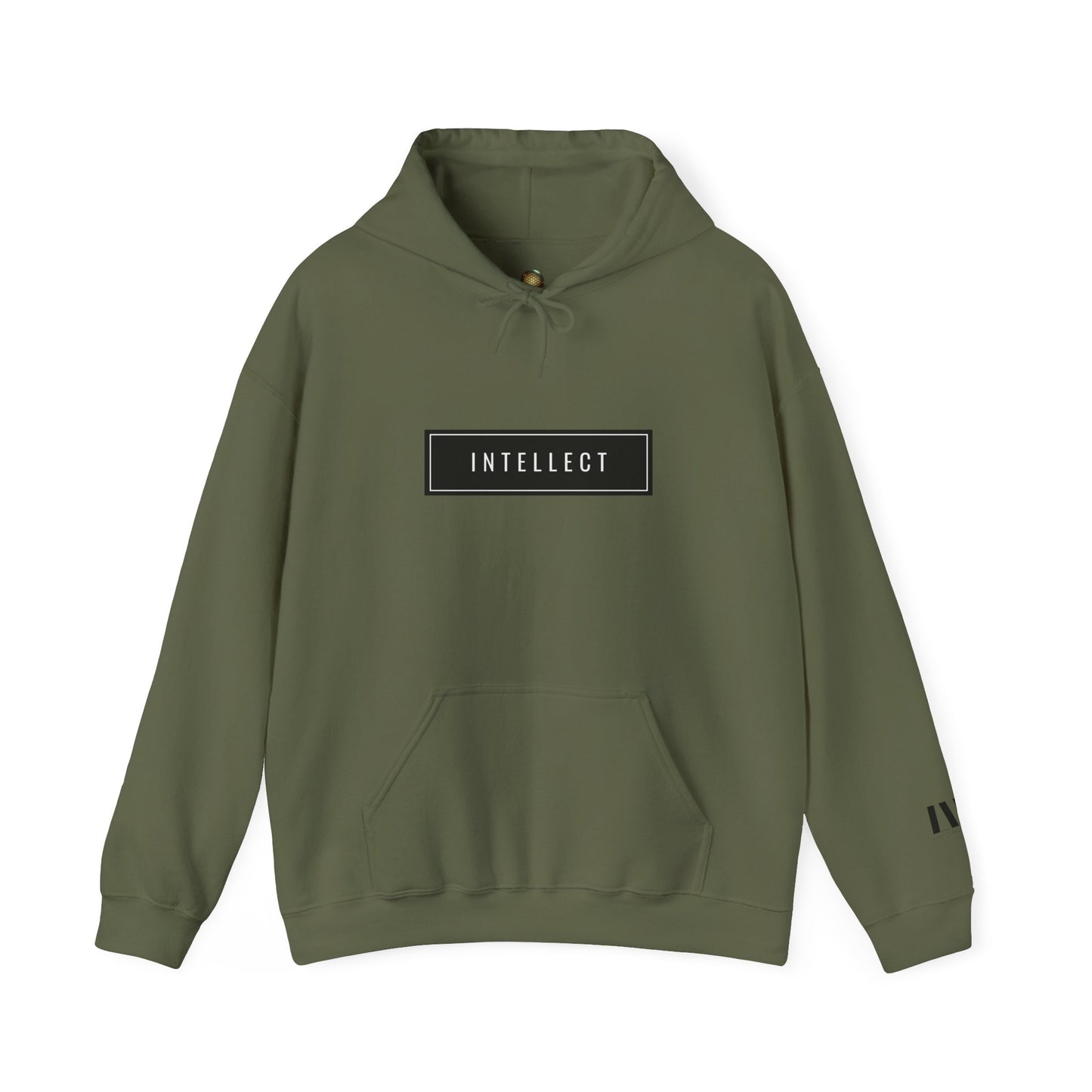 "INTELLECT" Hooded Sweatshirt - " Inspired Cozy Style