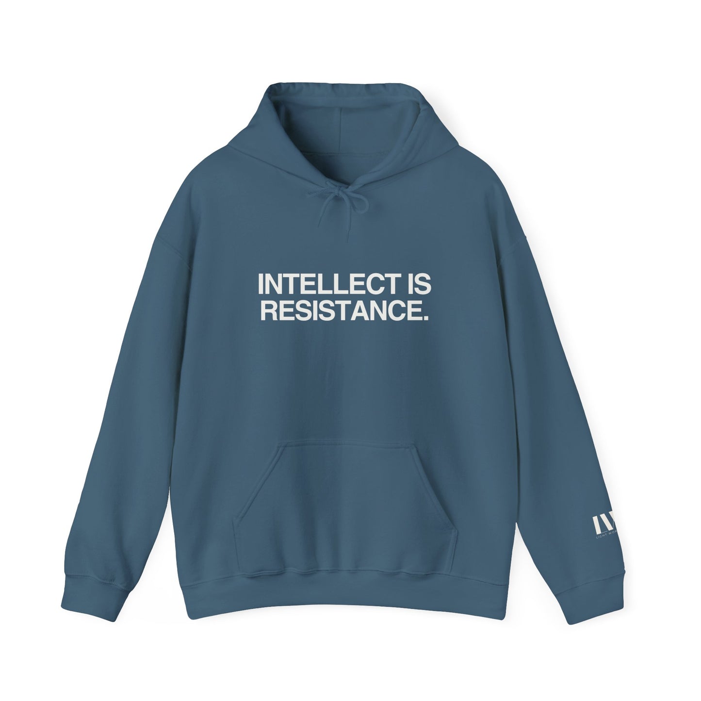 "Intellect Is Resistance" Statement - Hoodie Unisex Heavy Blend™