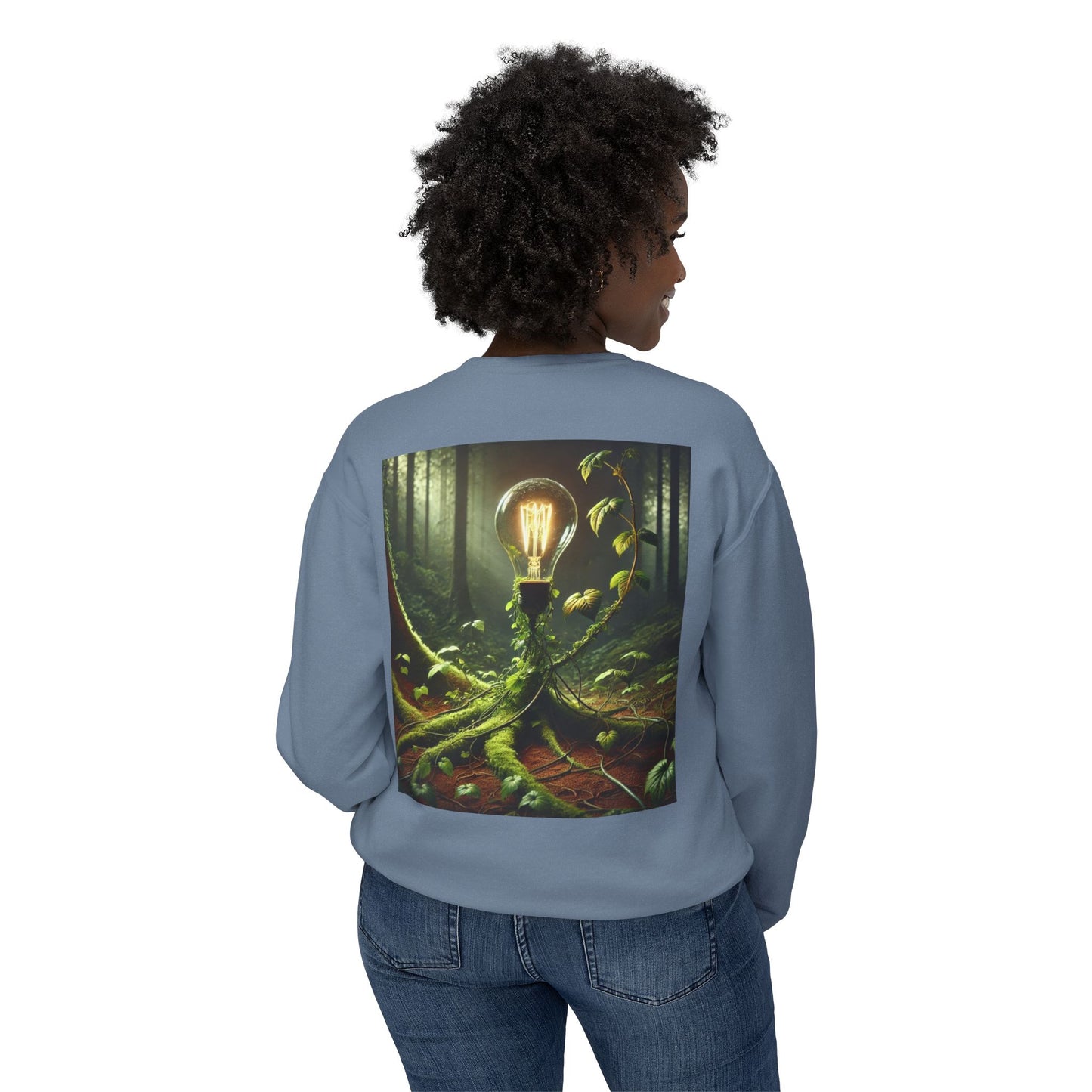 Tree Light Crewneck - Organic Sweatshirt