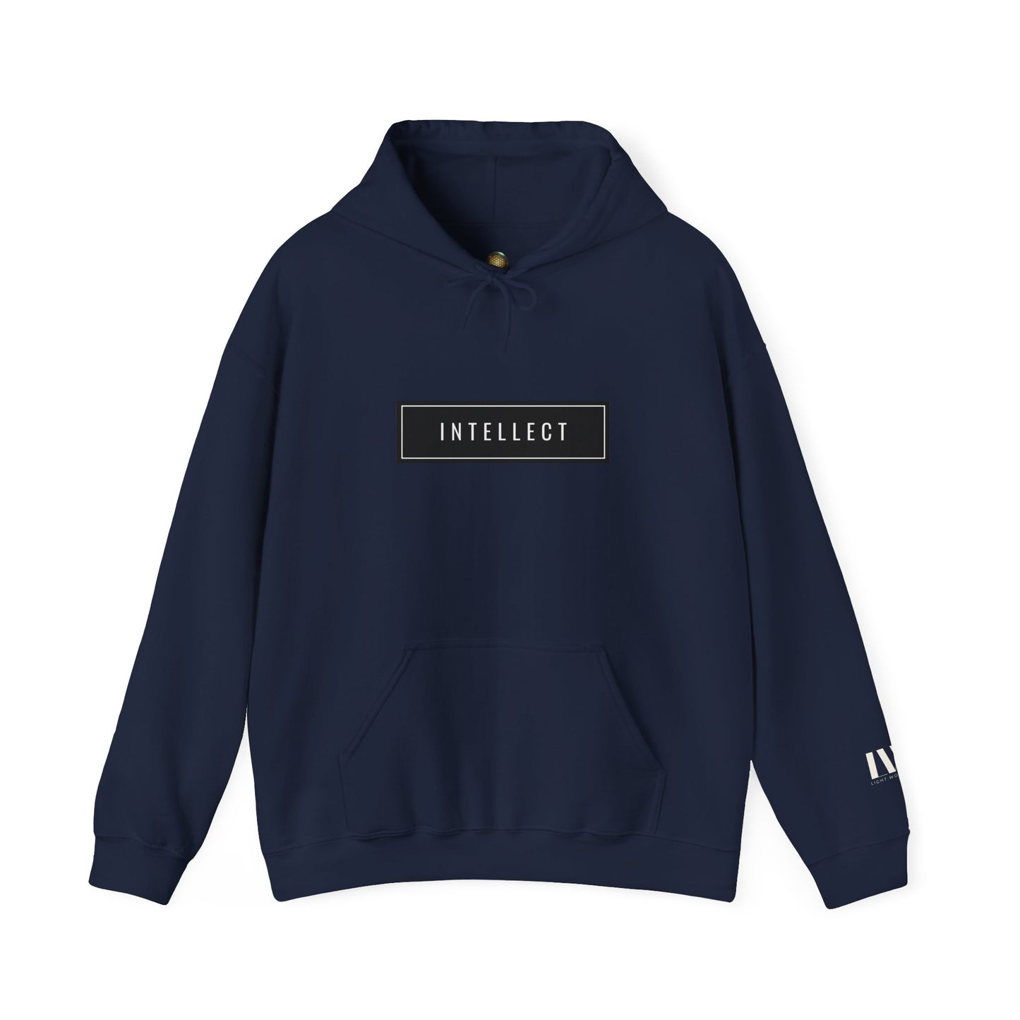 "INTELLECT" Hooded Sweatshirt - " Inspired Cozy Style