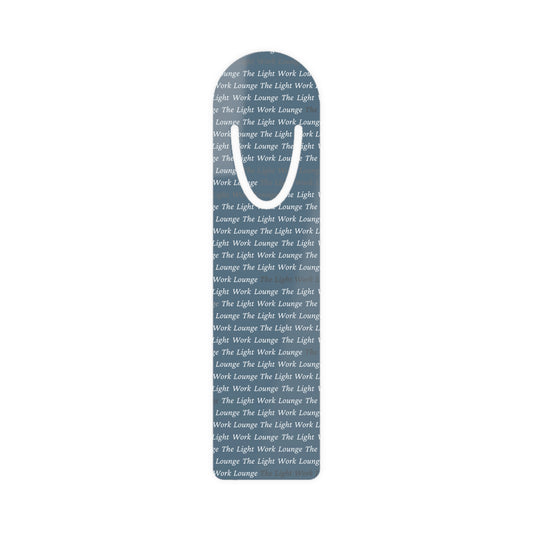 Bookmark - Jean Blue Reflective Metal Minimalist Design