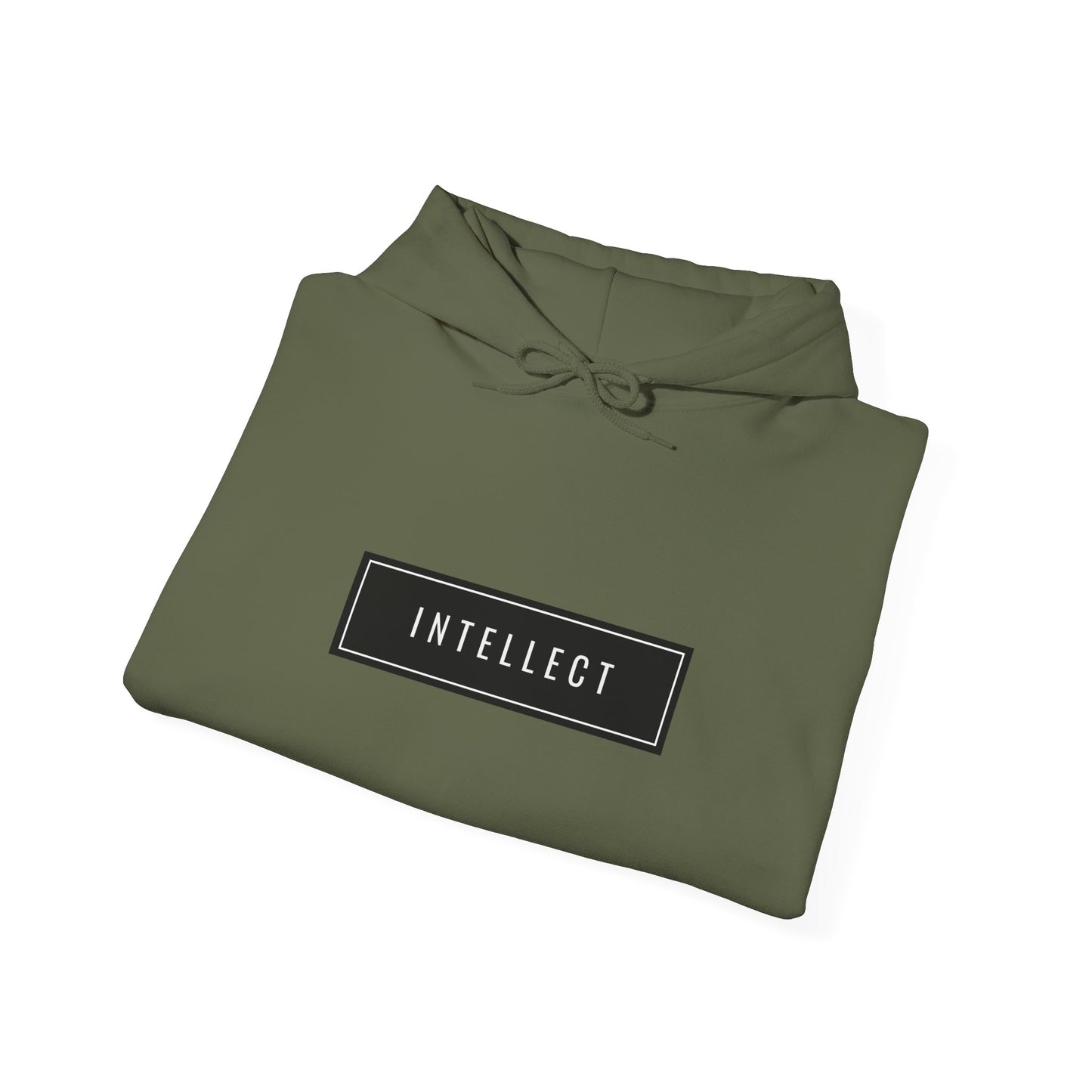 "INTELLECT" Hooded Sweatshirt - " Inspired Cozy Style
